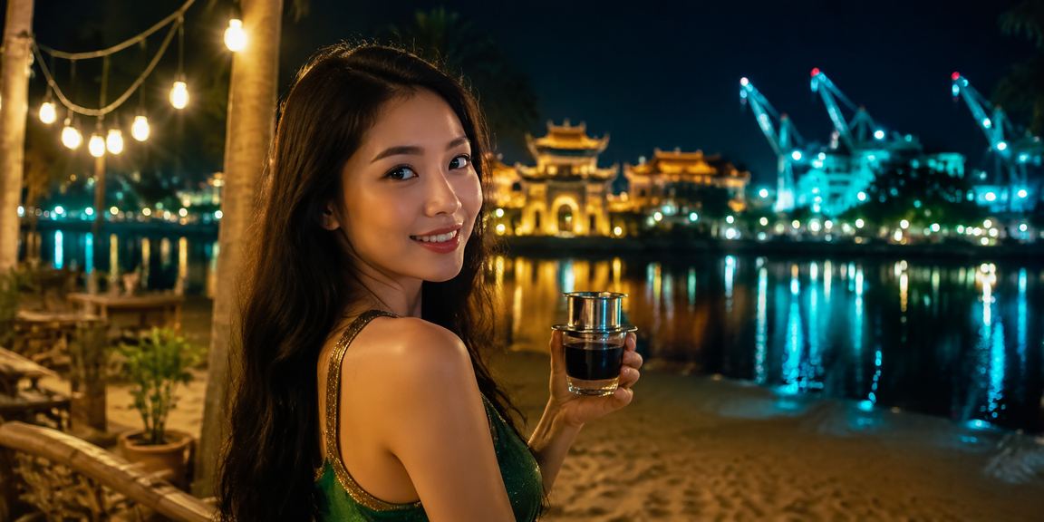 Người dùng Hà Nội đọc điều khoản ssxmb bên ly cà phê trước khi đăng ký tài khoản